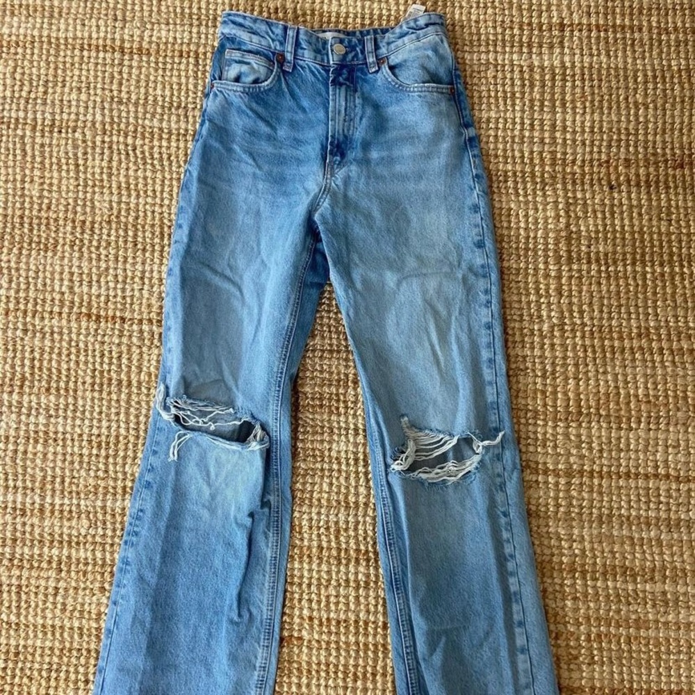 Zara wide leg jeans